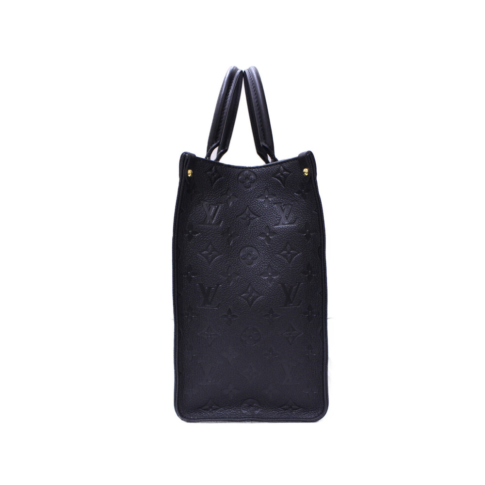 LOUIS VUITTON On the Go Empreinte Giant Noir Black Tote Shoulder Bag - Picture 3 of 7